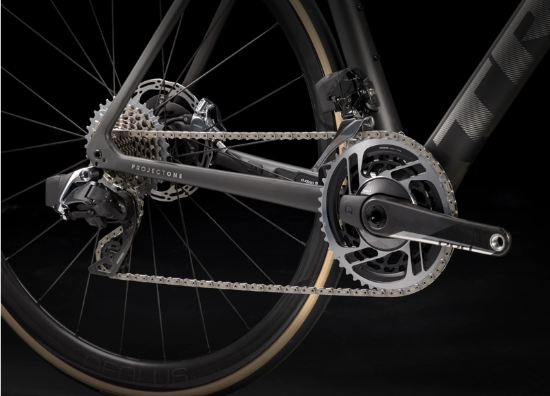 EX DISPLAY Trek Emonda SLR 9 Disc eTap Project One Road Bike 56cm 2023 in Matte Onyx Carbon-1